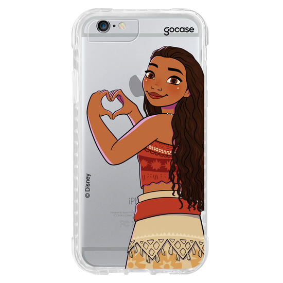 Capinha para celular Disney - Princesas - Moana Coração