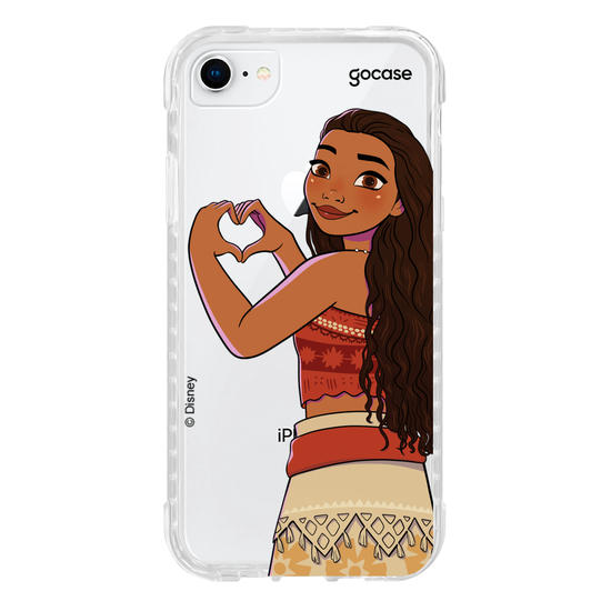Capinha para celular Disney - Princesas - Moana Coração