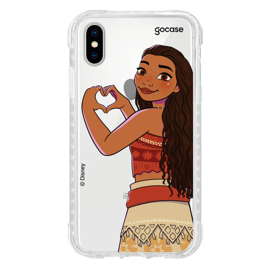 Capinha para celular Disney - Princesas - Moana Coração