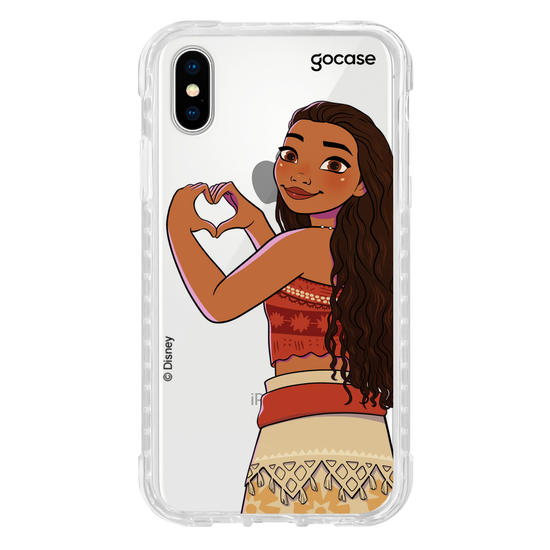 Capinha para celular Disney - Princesas - Moana Coração