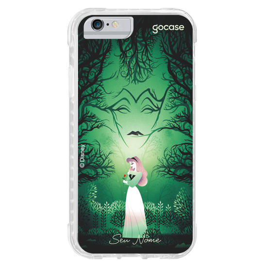 Capinha para celular Disney - Princesas - Aurora Floresta Encantada