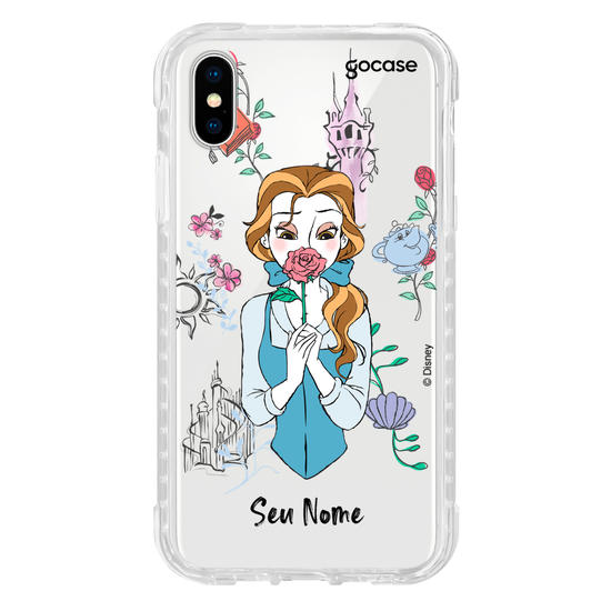 Capinha para celular Disney - Princesas - Bela Elementos