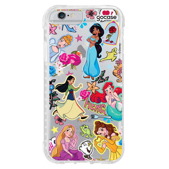 Capinha para celular Disney Princesas - Patches de Princesas
