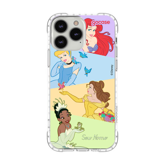 Capinha para celular Disney Princesas - Paleta Princesas Diagonal