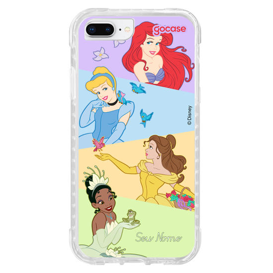 Capinha para celular Disney Princesas - Paleta Princesas Diagonal