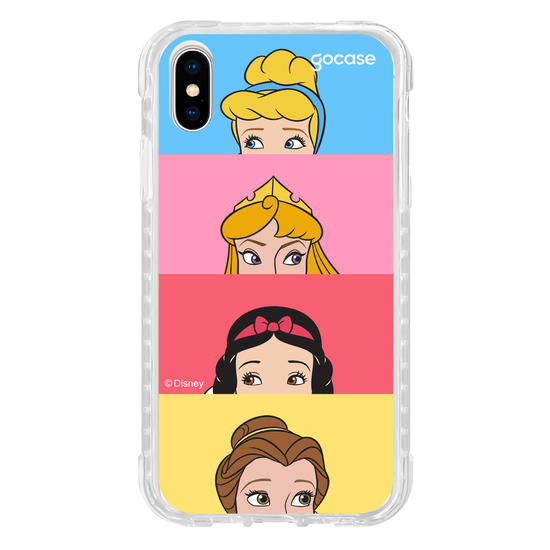 Capinha para celular Disney Princesas - Princesas Paleta Horizontal