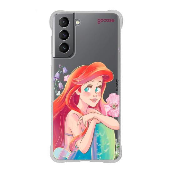Capinha para celular Disney - Princesas - Ariel Garden
