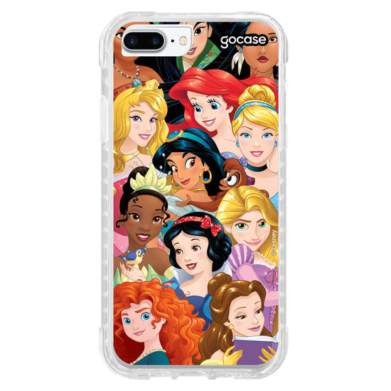 Capinha para celular Disney - Princesas - Mix de Princesas