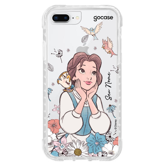Capinha para celular Disney - Princesas - Bella Flores