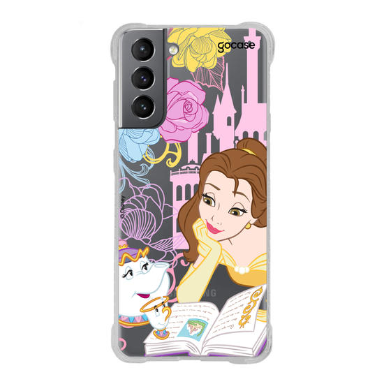 Capinha para celular Disney - Princesas - Bella Castelo de Flores