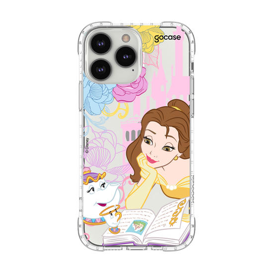 Capinha para celular Disney - Princesas - Bella Castelo de Flores