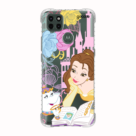 Capinha para celular Disney - Princesas - Bella Castelo de Flores