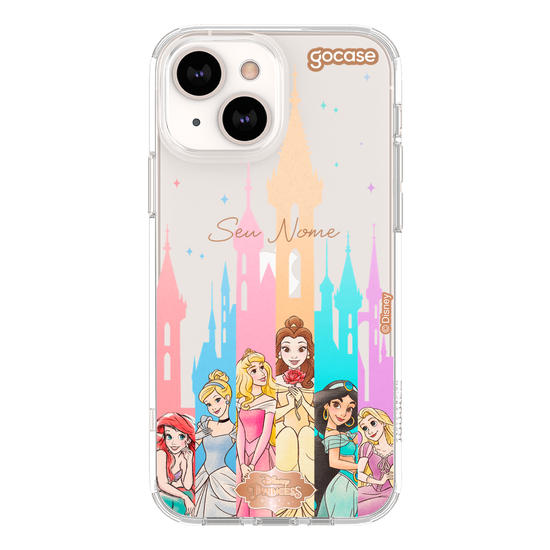 Capinha para celular Disney Princesas - Paleta Castelo Encantado