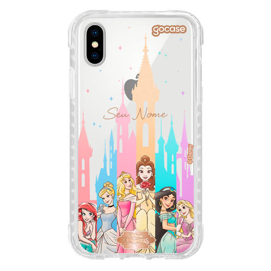 Capinha para celular Disney Princesas - Paleta Castelo Encantado