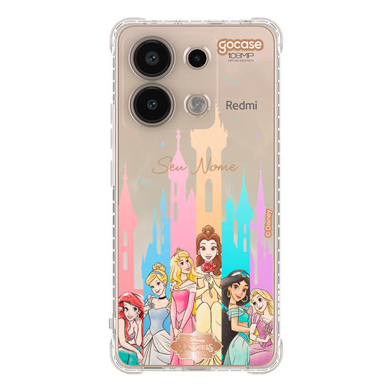 Capinha para celular Disney Princesas - Paleta Castelo Encantado