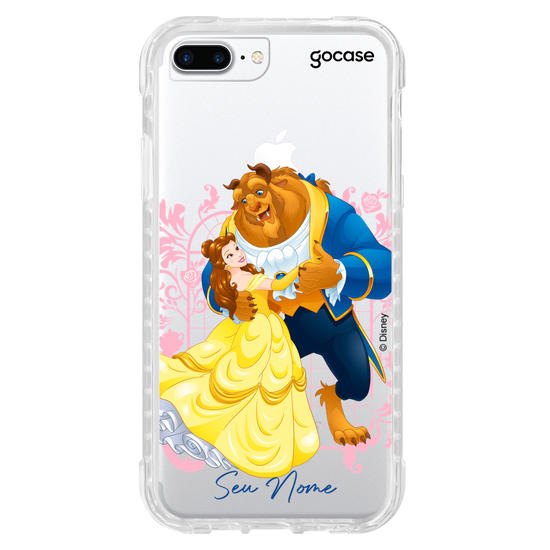 Capinha para celular Disney - Princesas - Valsa de A Bela e a Fera