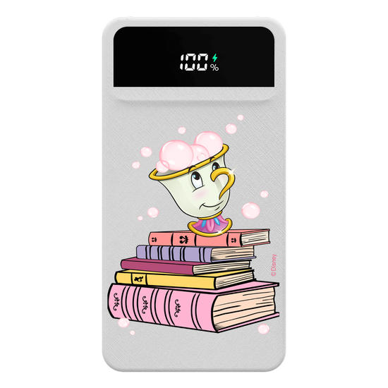 Carregador Portátil Turbo 10000mah - Disney Princesas - Chip Leitor