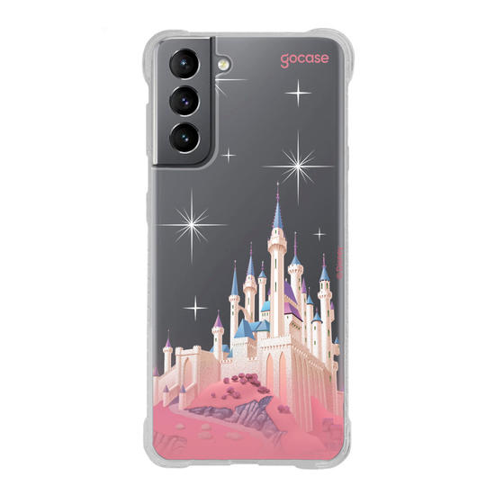 Capinha para celular Disney - Princesas - Castelo Mágico