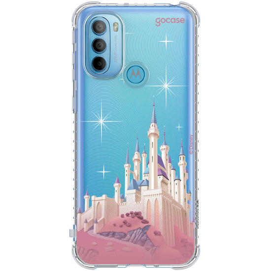 Capinha para celular Disney - Princesas - Castelo Mágico