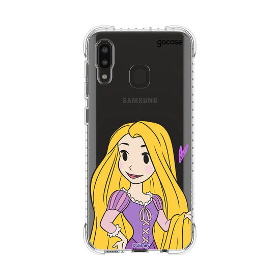 Capinha para celular Disney Princesas - Rapunzel Elegância Cartoon