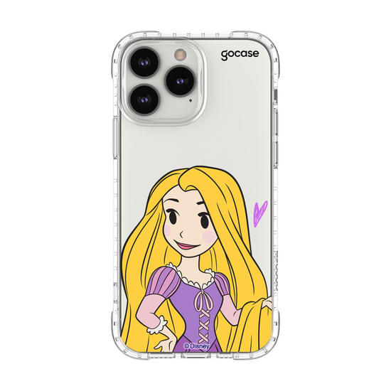 Capinha para celular Disney Princesas - Rapunzel Elegância Cartoon