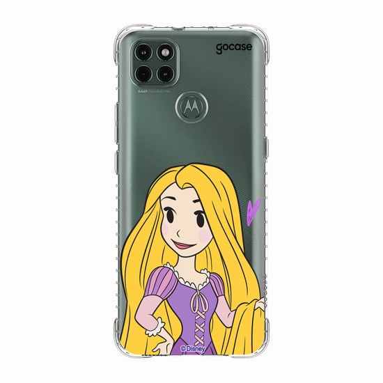 Capinha para celular Disney Princesas - Rapunzel Elegância Cartoon