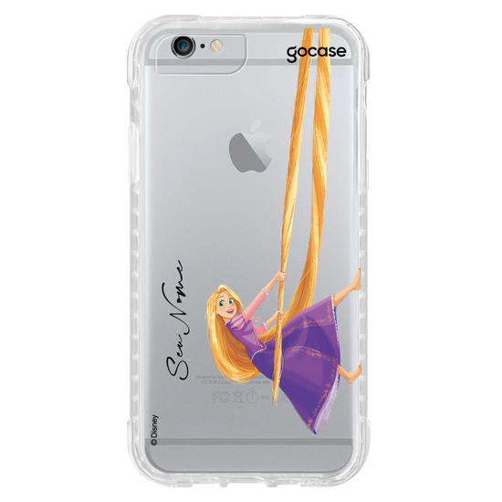 Capinha para celular Disney - Princesas - Cabelo Encantando
