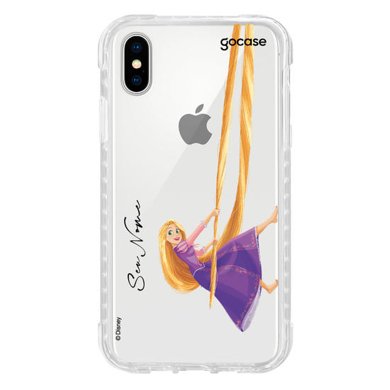 Capinha para celular Disney - Princesas - Cabelo Encantando