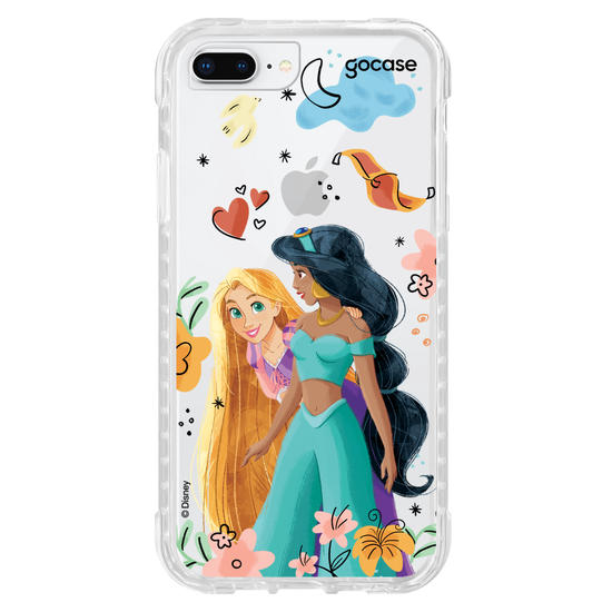 Capinha para celular Disney - Princesas - Amizade Real
