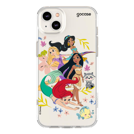 Capinha para celular Disney - Princesas - Amigos Pets