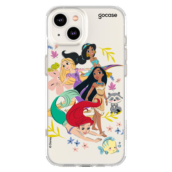 Capinha para celular Disney - Princesas - Amigos Pets