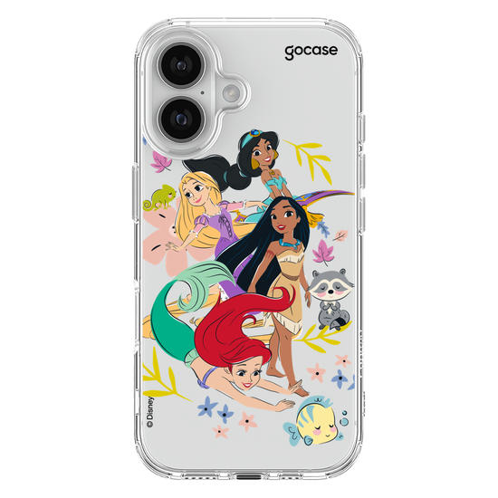 Capinha para celular Disney - Princesas - Amigos Pets