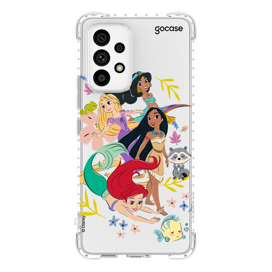 Capinha para celular Disney - Princesas - Amigos Pets