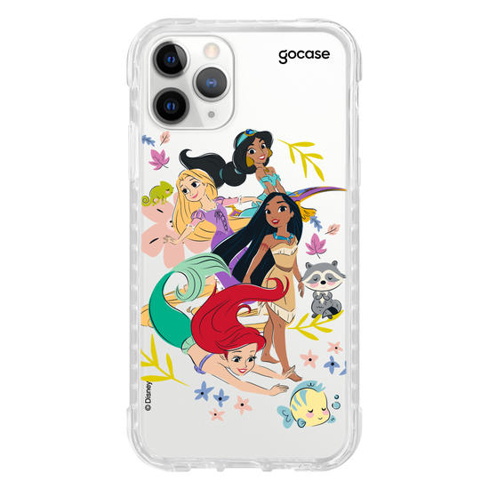 Capinha para celular Disney - Princesas - Amigos Pets
