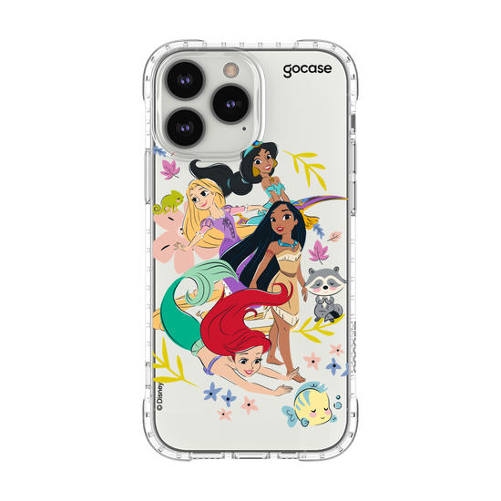 Capinha para celular Disney - Princesas - Amigos Pets