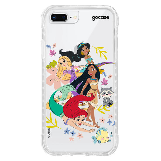 Capinha para celular Disney - Princesas - Amigos Pets