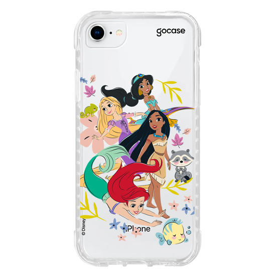 Capinha para celular Disney - Princesas - Amigos Pets