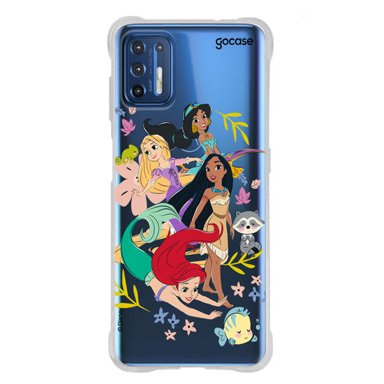 Capinha para celular Disney - Princesas - Amigos Pets