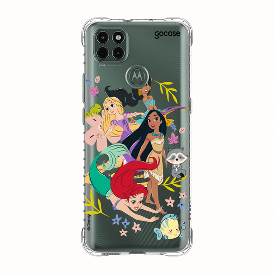 Capinha para celular Disney - Princesas - Amigos Pets
