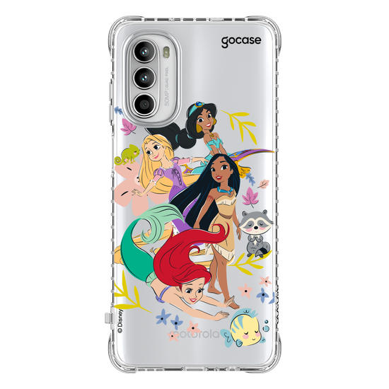 Capinha para celular Disney - Princesas - Amigos Pets