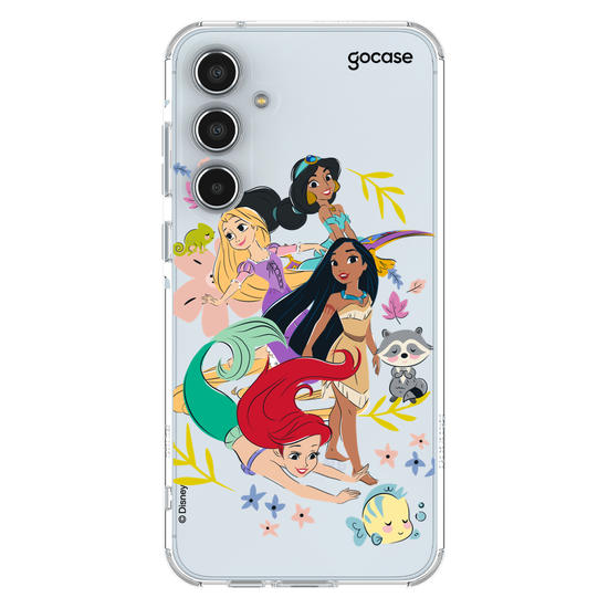Capinha para celular Disney - Princesas - Amigos Pets