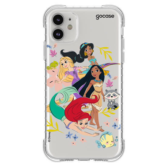 Capinha para celular Disney - Princesas - Amigos Pets