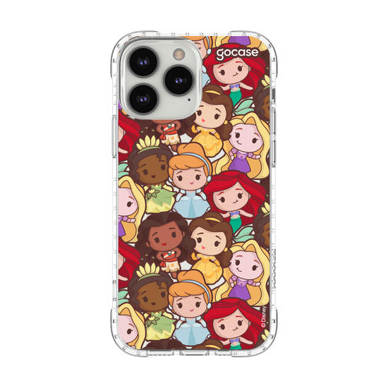 Capinha para celular Disney - Princesas - Cute Princess Pattern