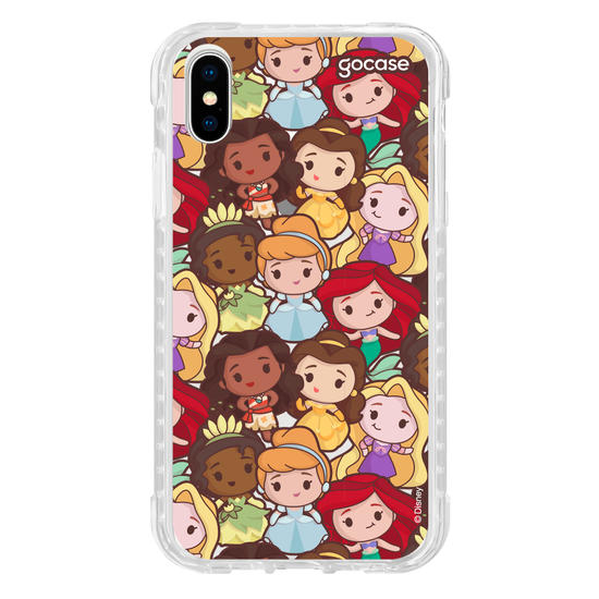 Capinha para celular Disney - Princesas - Cute Princess Pattern