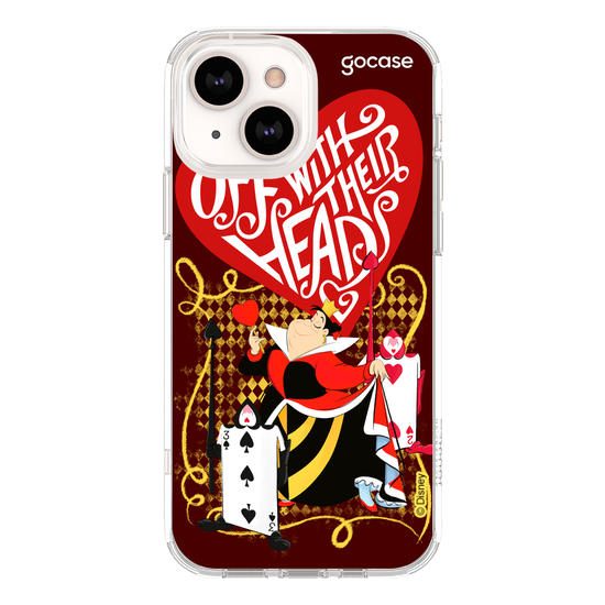 Capinha para celular Disney - Alice - Off With Their Head