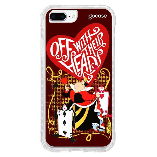 Capinha para celular Disney - Alice - Off With Their Head