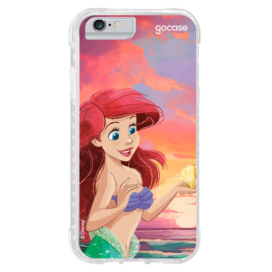 Capinha para celular  Disney - Princesas - Ariel Sunset