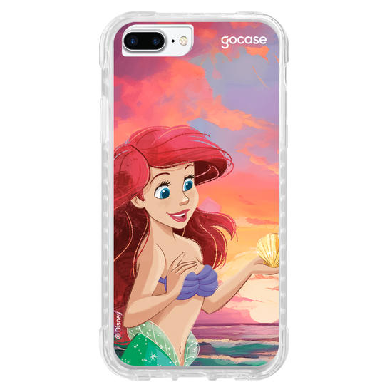 Capinha para celular  Disney - Princesas - Ariel Sunset
