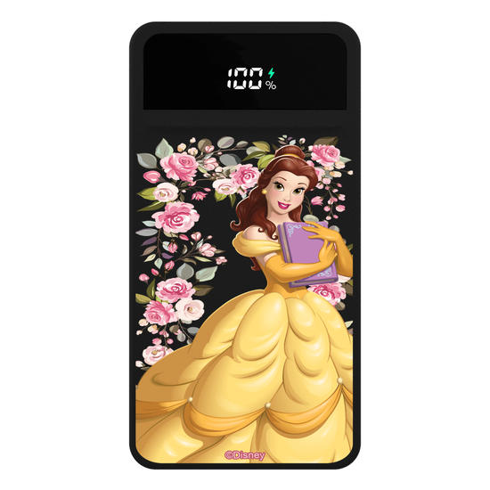 Carregador Portátil Turbo 10000mah Preto - Disney Princesas - Enchanted Princesses