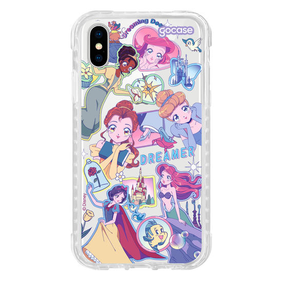 Capinha para celular  Disney Princesas - Stickers Anime Princesses